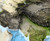 Equal Earth World Exaggerated Relief Enhanced Satellite Image Coverage Wall Map Close-up View