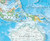Standard Blue Ocean World Political Map Wall Mural, image 5, World Maps Online