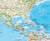 Standard Blue Ocean World Political Map Wall Mural, image 3, World Maps Online