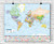 Intermediate World Political Classroom Wall Map, World Maps Online