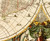 Old World Map - 1641 - Antique Fine Art Reproduction Print Close-up View