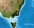 Australia & Oceania Enhanced Satellite Image Map, image 6, World Maps Online