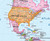 World Primary Learning Political Classroom Wall Map, Detail Image 3, World Maps Online