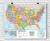 U.S. Primary Learning Political Classroom Wall Map Poster, World Maps Online