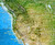 Pacific Centered Enhanced World Satellite Imagery Wall Map, image 4, World Maps Online
