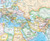 America's Centered Standard Blue Ocean World Political Wall Map, image 5, World Maps Online