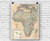 National Geographic Africa Executive Political Wall Map