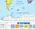 World Early Learner Spanish Language Classroom Wall Map Print, detail   Close-up View