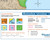 U.S. Early Learner  Spanish Language Spring Roller Map, Detail 3, World Maps Online