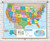 U.S. Early Learner  Spanish Language Spring Roller Map, World Maps Online