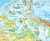 Canada Physical Topography Map on Spring Roller, Detail Image 1