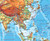 Advanced World Compact Physical Map on Spring Roller from Klett-Perthes, Detail Image 3
