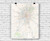 USA Roads and Recreation Custom Area Road Maps Wall Map