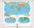 Custom Primary Classroom Spring Roller Combo Map Set from BrightWay Educational