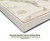 Push pin Map Canvas Gallery Wrap Edge Detail