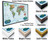 National Geographic World Decorator Floater Frame Wood Finishes
