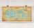 Antique Style World Wall Map by Compart Maps