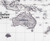 Blue Ink World Political Wall Map by Compart Maps Close-up View