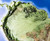South America 3D Raised Relief Map - Close-up detail of Amazon