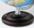 Mariner 12 inch Blue Ocean Desk Globe Close-up showing base