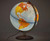 Primus 12-inch Raised Relief Illuminated World Desk Globe - Light On