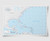 Atlantic Hurricane Tracking Wall Map Archival Paper Print