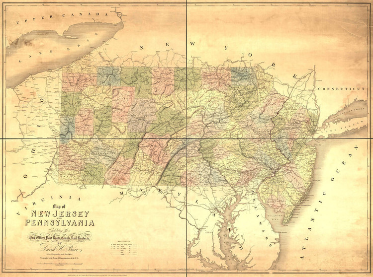 Map Public Service of New Jersey Sept 1944 – RailroadTreasures