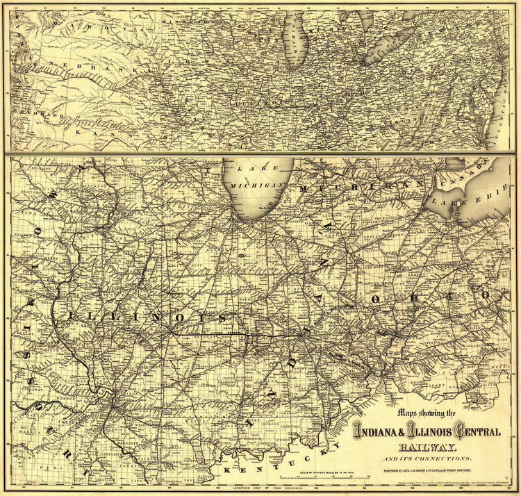 1872 - County Map of the States of Arkansas, Mississippi, and