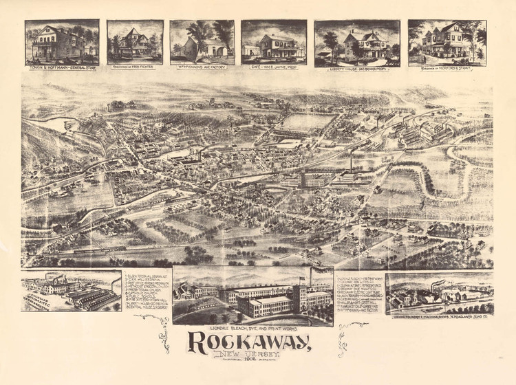 Historic Map - Rockaway, NJ - 1902, image 1, World Maps Online