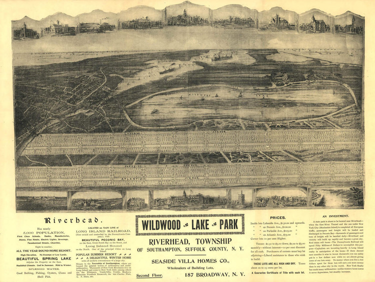 Historic Map - Riverhead, NY - 1903, image 1, World Maps Online