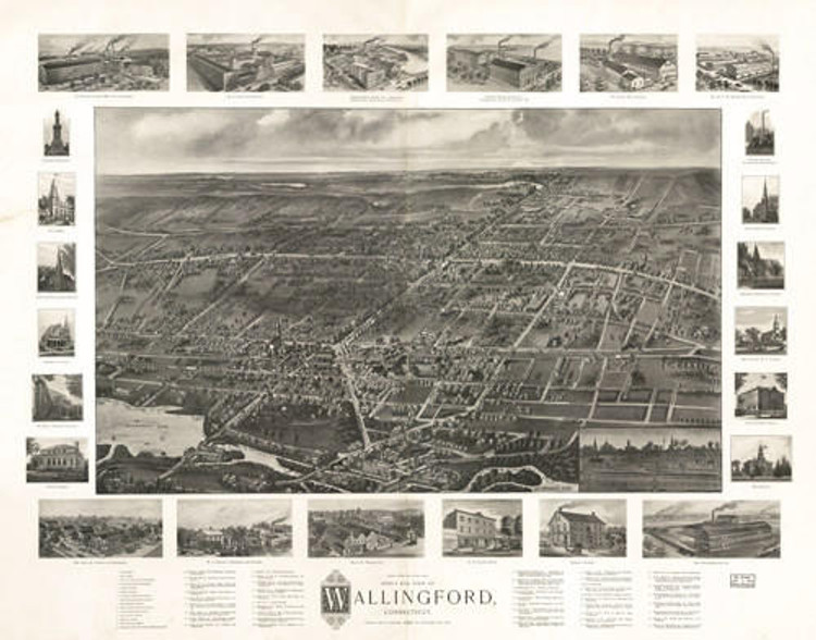 Historic Map - Wallingford, CT - 1905, image 1, World Maps Online