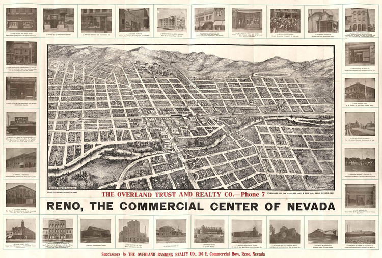 Historic Map - Reno, NV - 1907, image 1, World Maps Online
