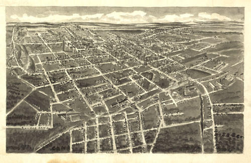 Historic Map - Statesville, NC - 1907 | World Maps Online