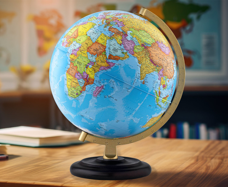 Navigator 12 inch Blue Ocean Desk Globe