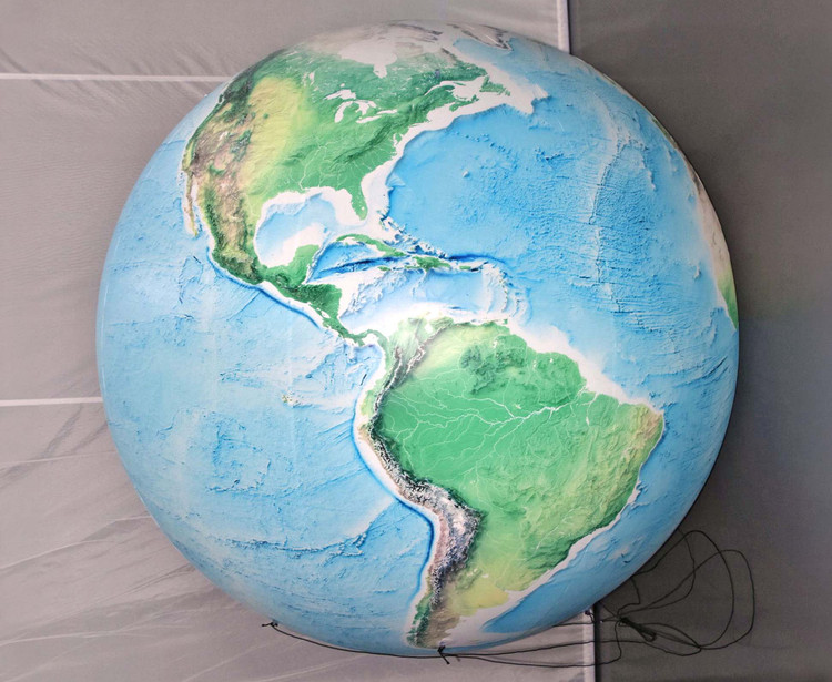 Natural World Giant 7-Foot Inflatable Globe for Classrooms
