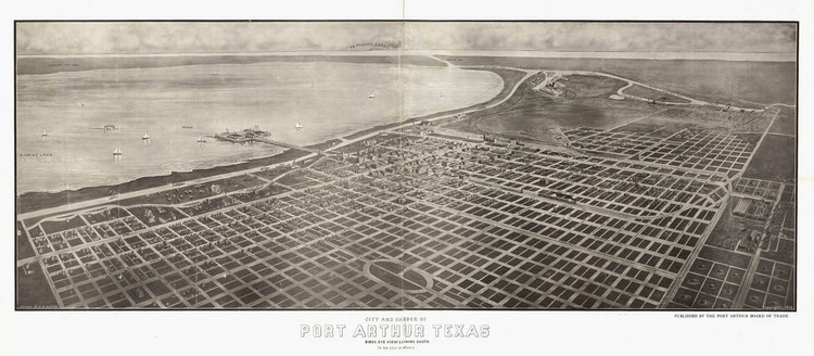 Historic Map - Port Arthur, TX - 1912, image 1, World Maps Online