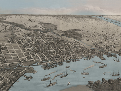 Blue Waterways Historic Maps