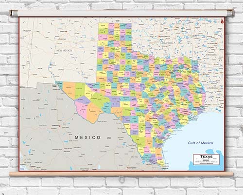 US States Spring Roller Maps