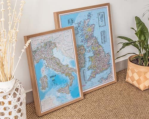 Country Wall Maps