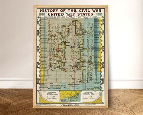 American Revolution & Civil War Maps