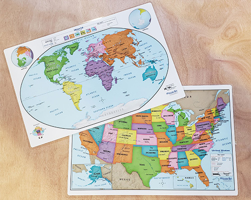 Student Desk Maps