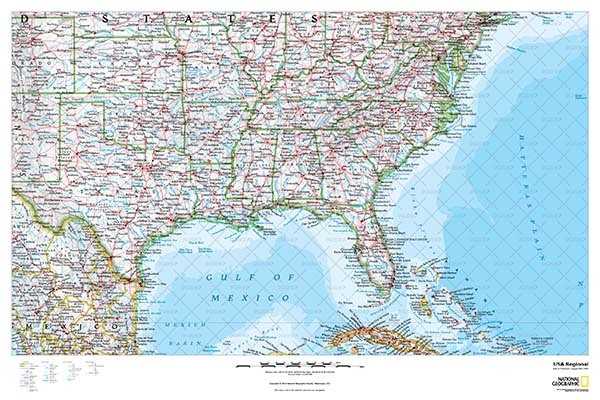 National Geographic Custom Regional USA