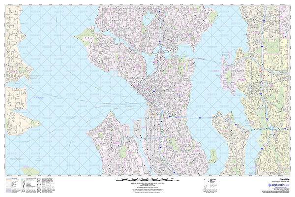 Custom Area USA Street Map