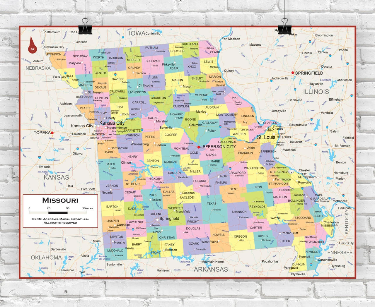 Missouri Counties And Cities