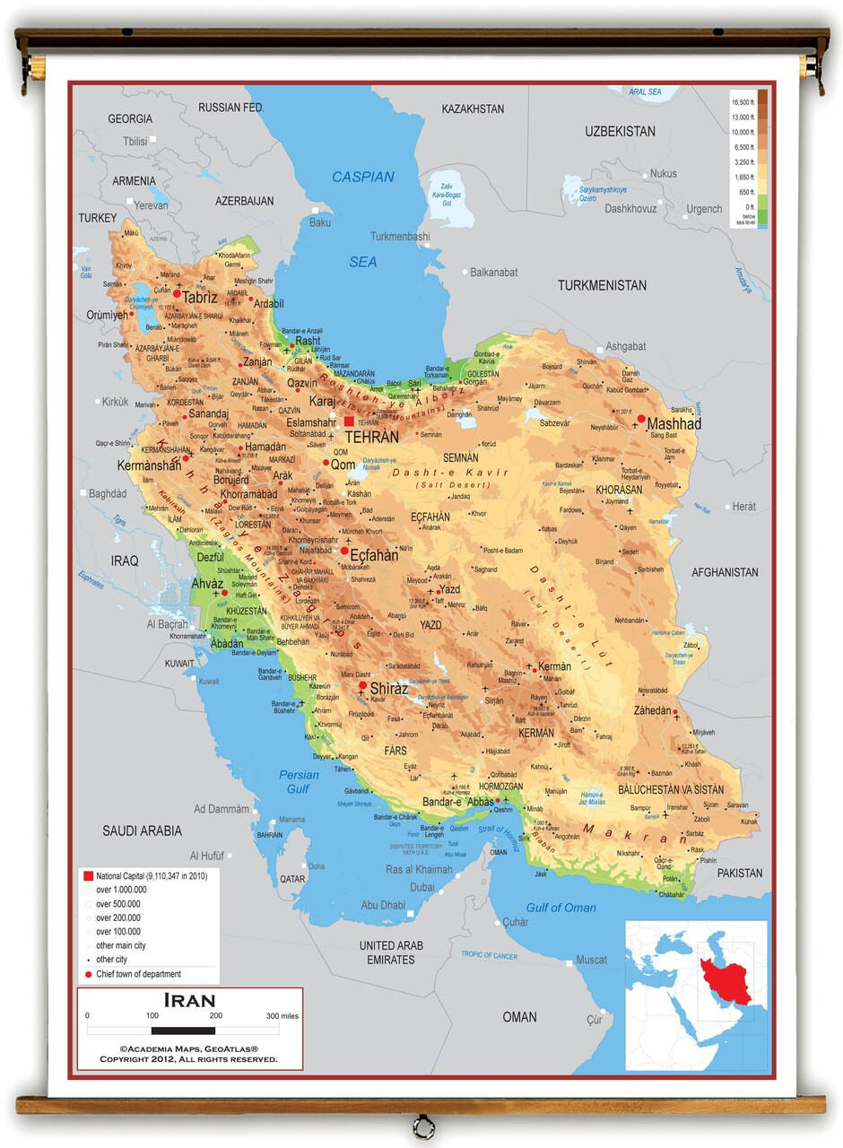 Iranian Plateau Physical Map Apiwr9n15 25938 17608.1692294059 