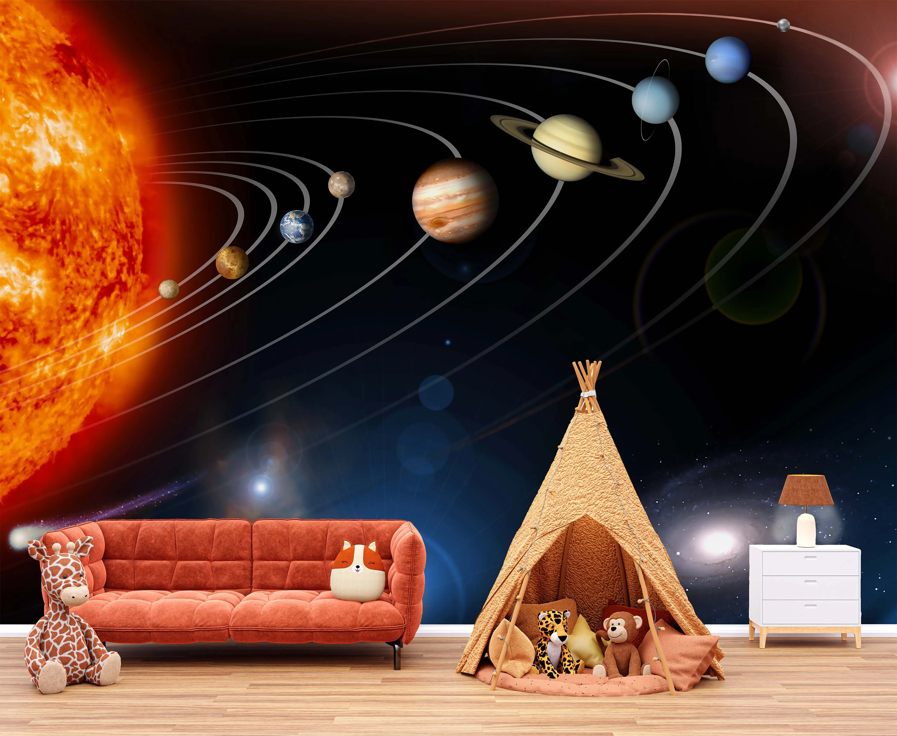 Solar System Room Design Solar System Bedroom