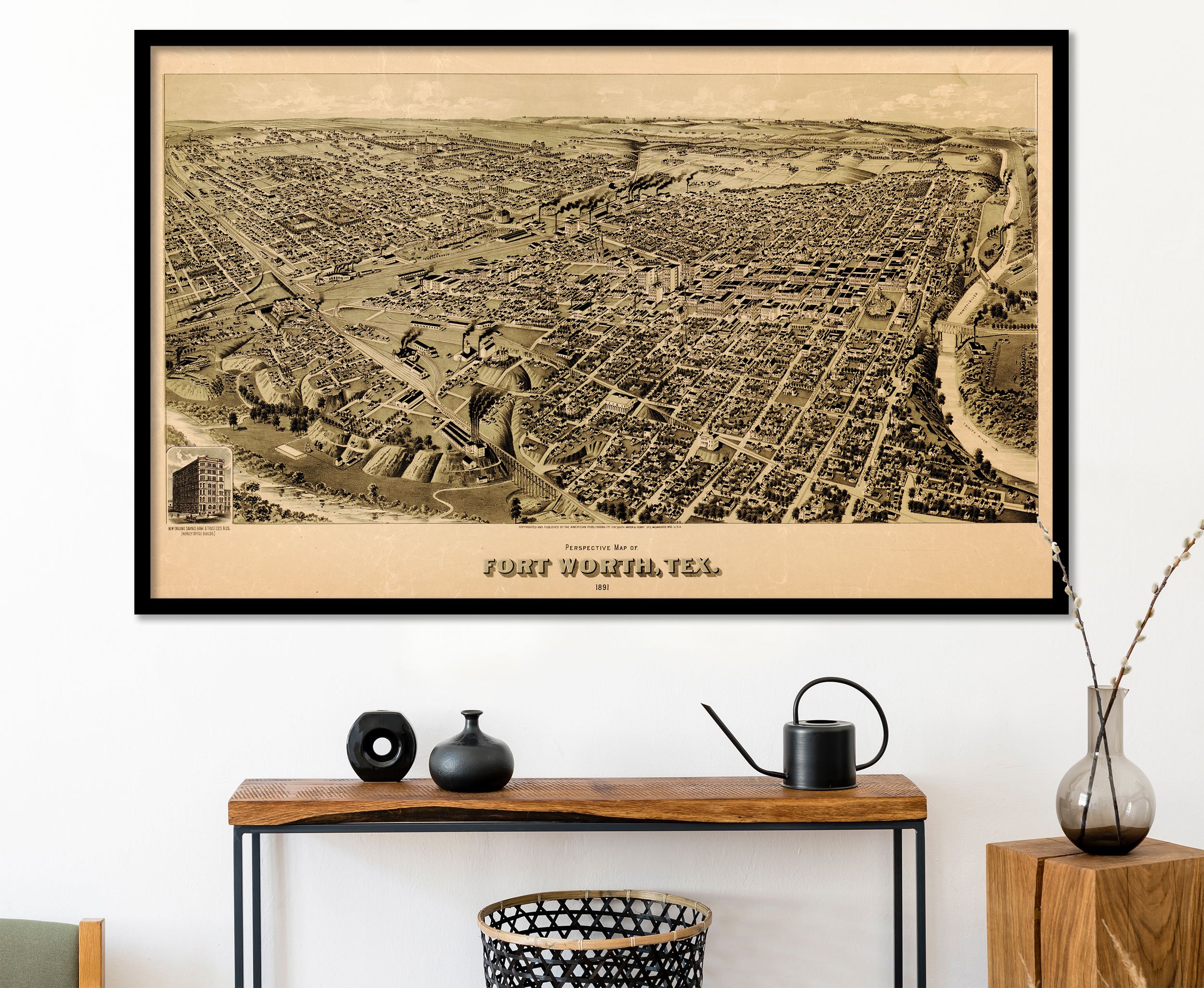 The Dallas Fort Worth area, relatively speaking. : r/Dallas, image size:2500x2050