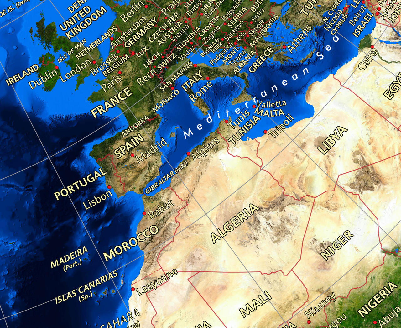 oblique map projection