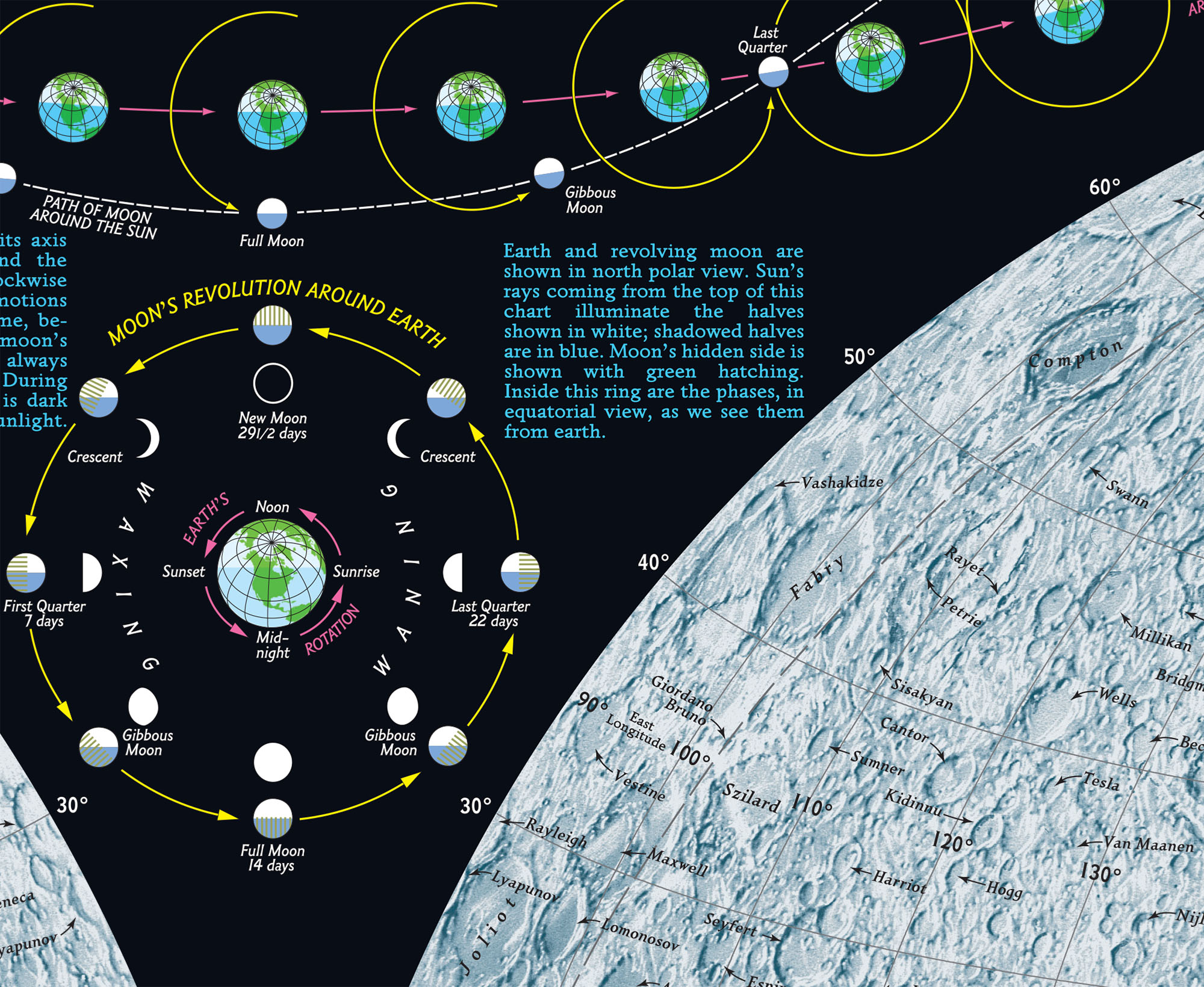 Full Moon Map.pdf Labeled Map Of The Moon USGS Releases First Ever Map Of Moon’s