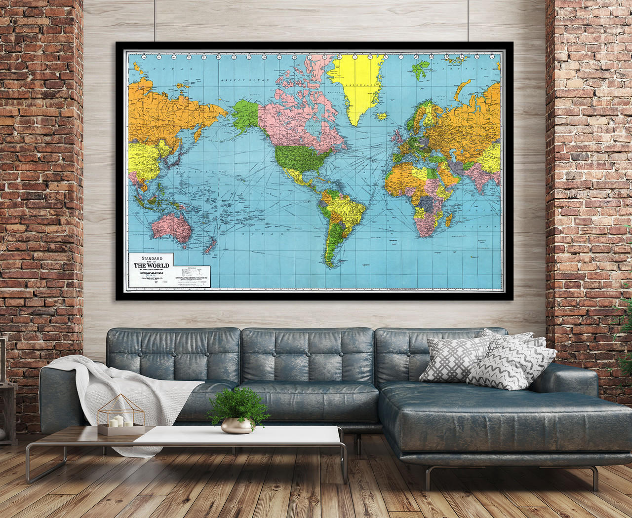 vintage world maps printable